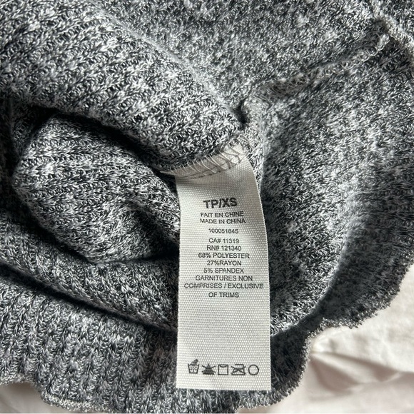 Garage Grey Marle Button Up Top - Picture 5 of 5